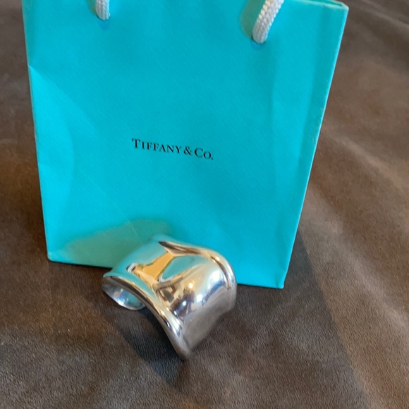 Tiffany & Co. Jewelry - Elsa Peretti small bone cuff in sterling silver.